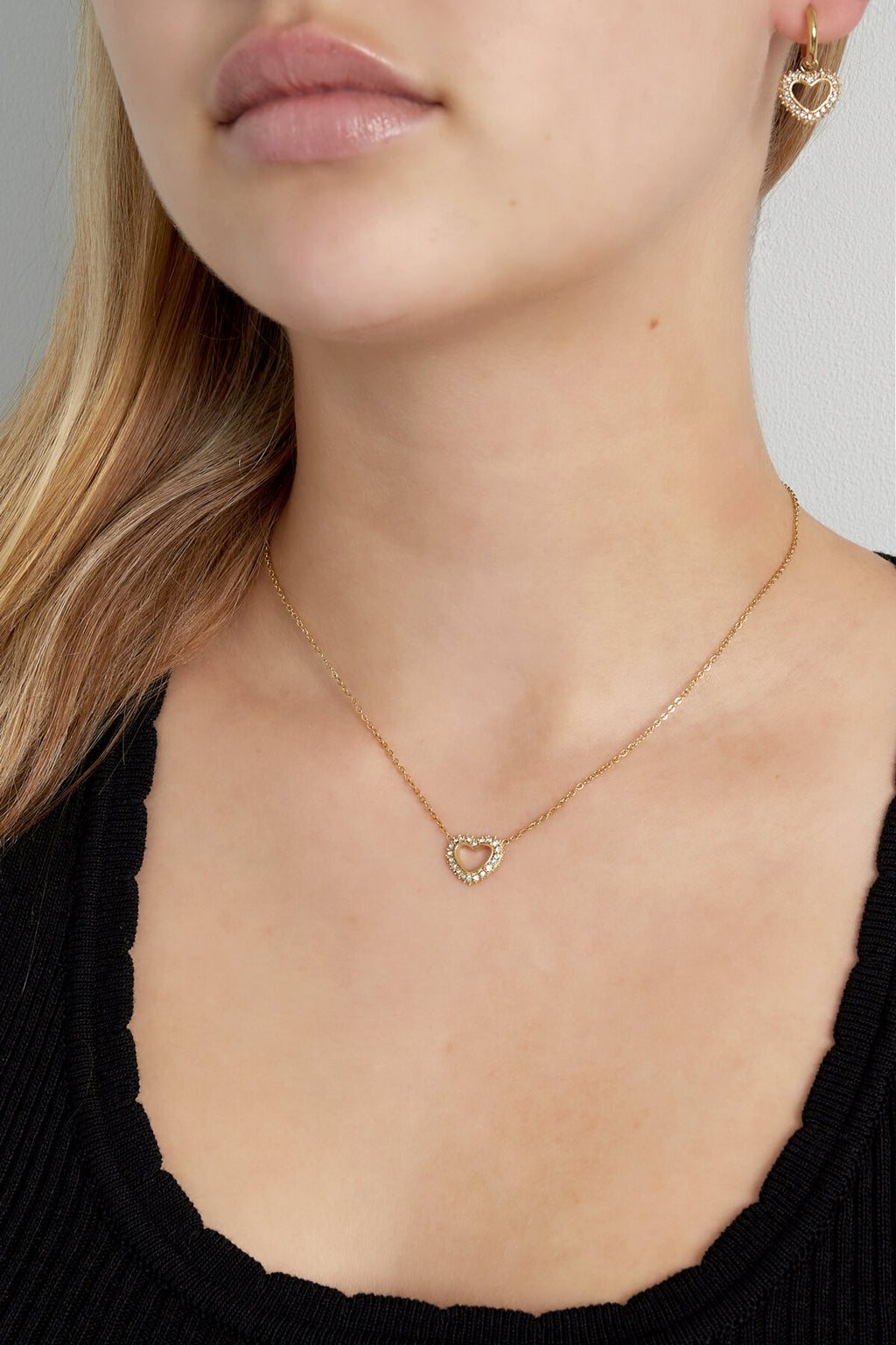Elegant Heart Pendant Necklace for Daily Wear