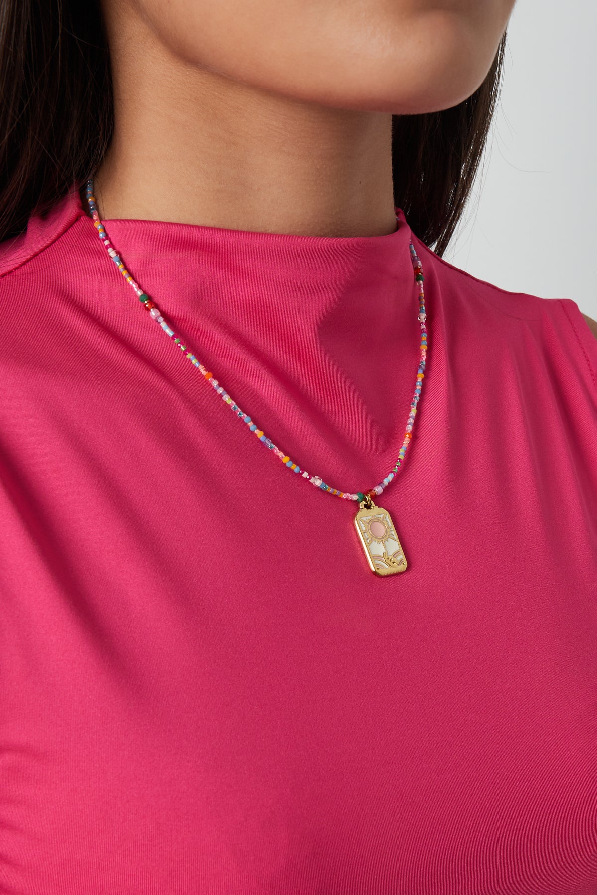Collar de sol colorido - Multi
