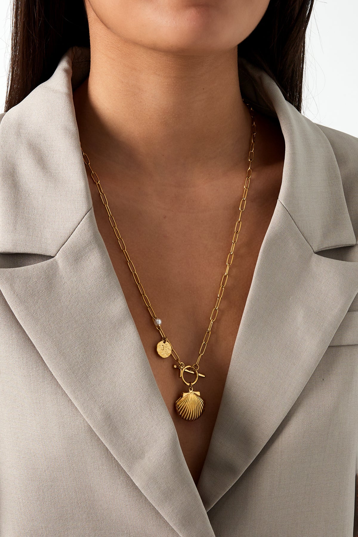 collar de conchas