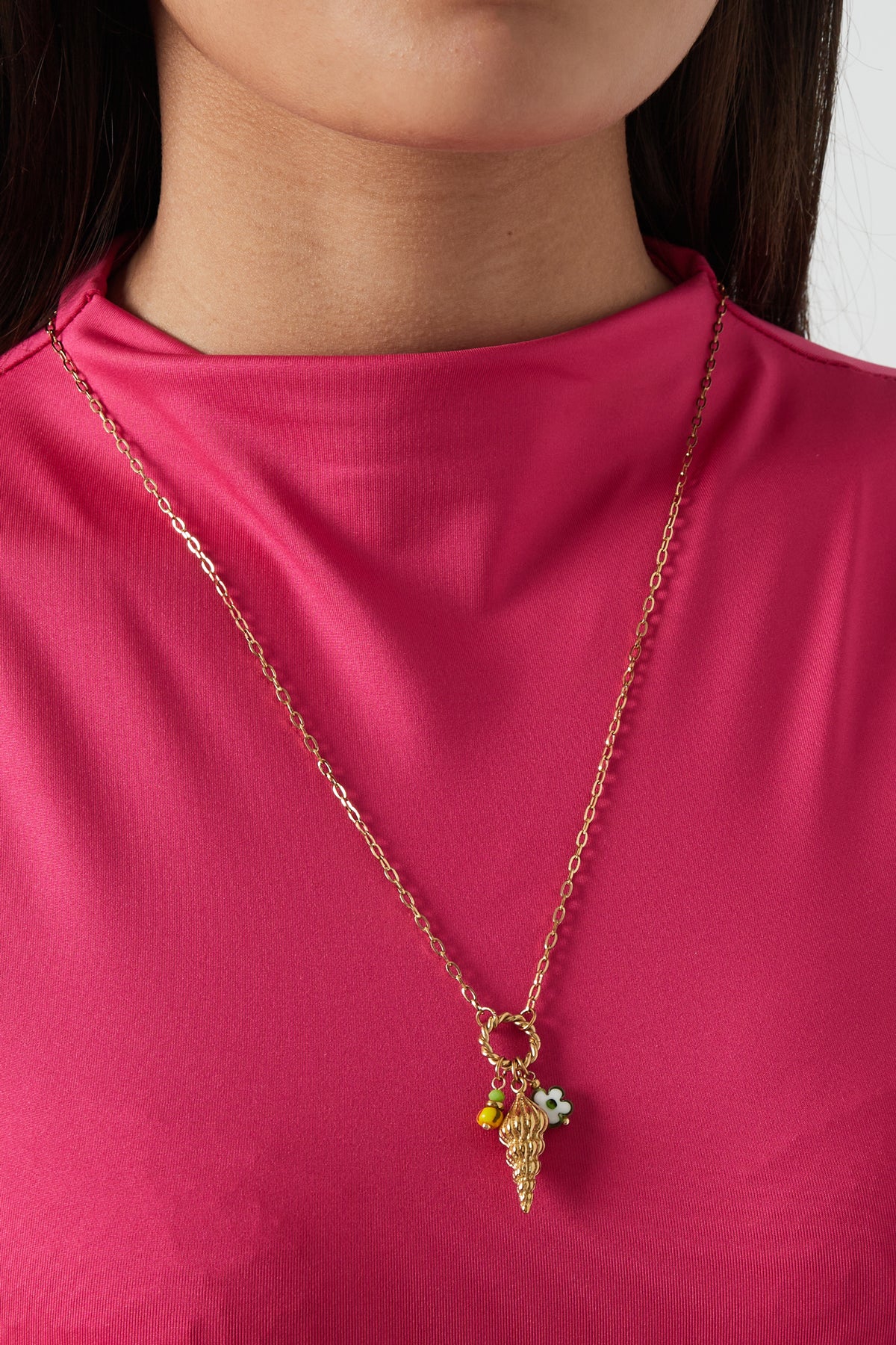 collar de conchas