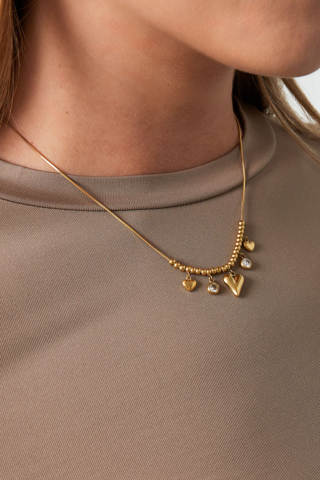 Elegant Heart Pendant Necklace for Daily Wear