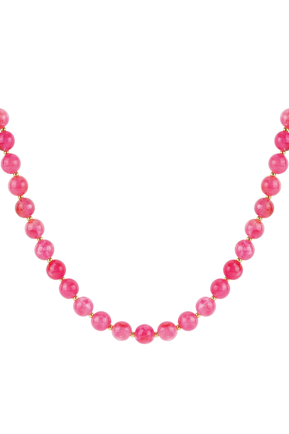 Cute Beaded Short Necklace for Spring/Summer