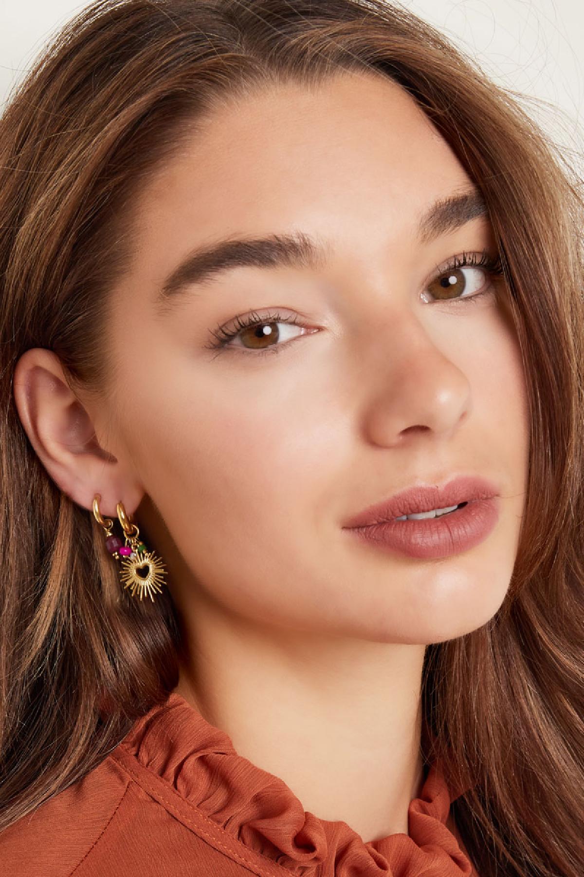 Stylish Heart-Shaped Drop Earrings for Everyday Glam