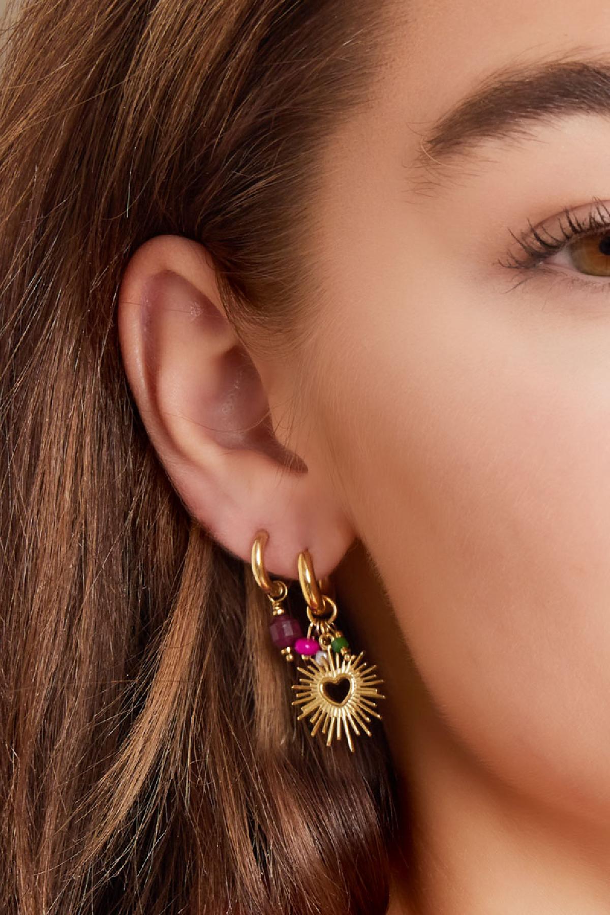 Stylish Heart-Shaped Drop Earrings for Everyday Glam