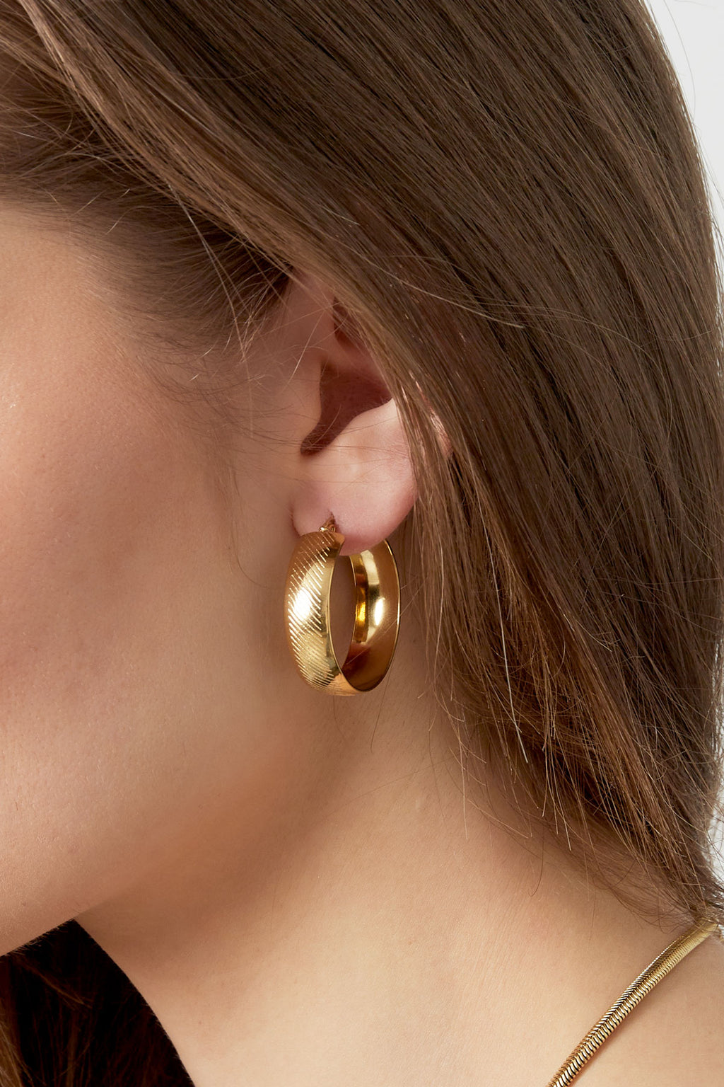 pendientes con estampado