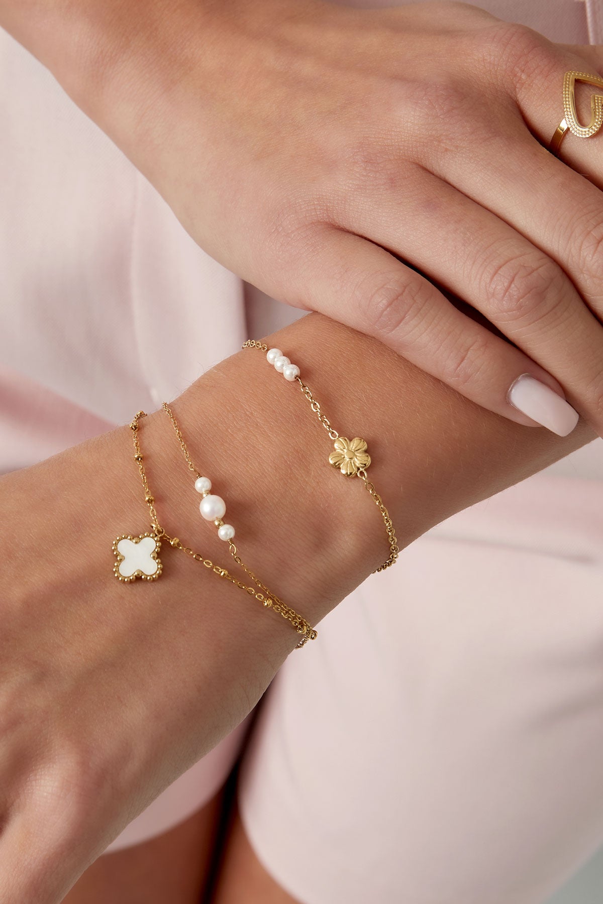 Elegant Stainless Steel Charm Bracelets for Women