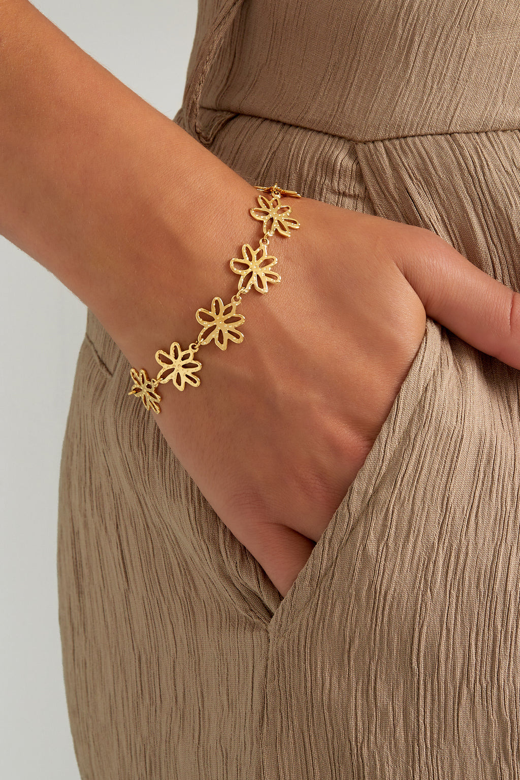 Stylish Stainless Steel Charm Bracelets - Silver & Gold