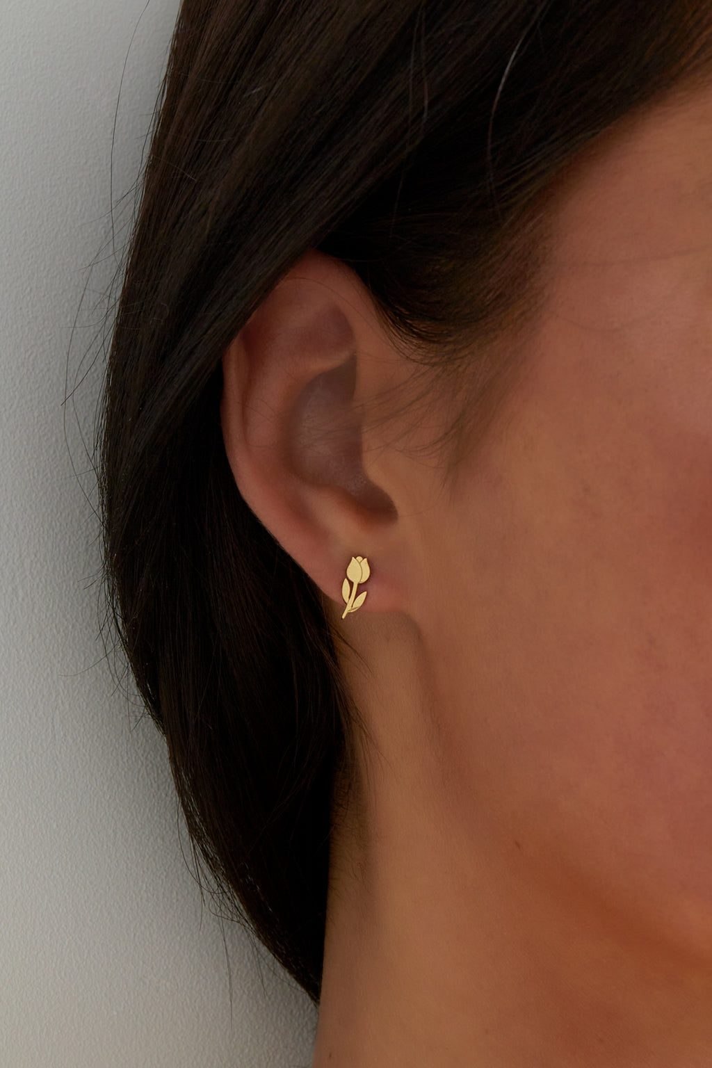 Elegant Mini Stud Earrings in Silver & Gold