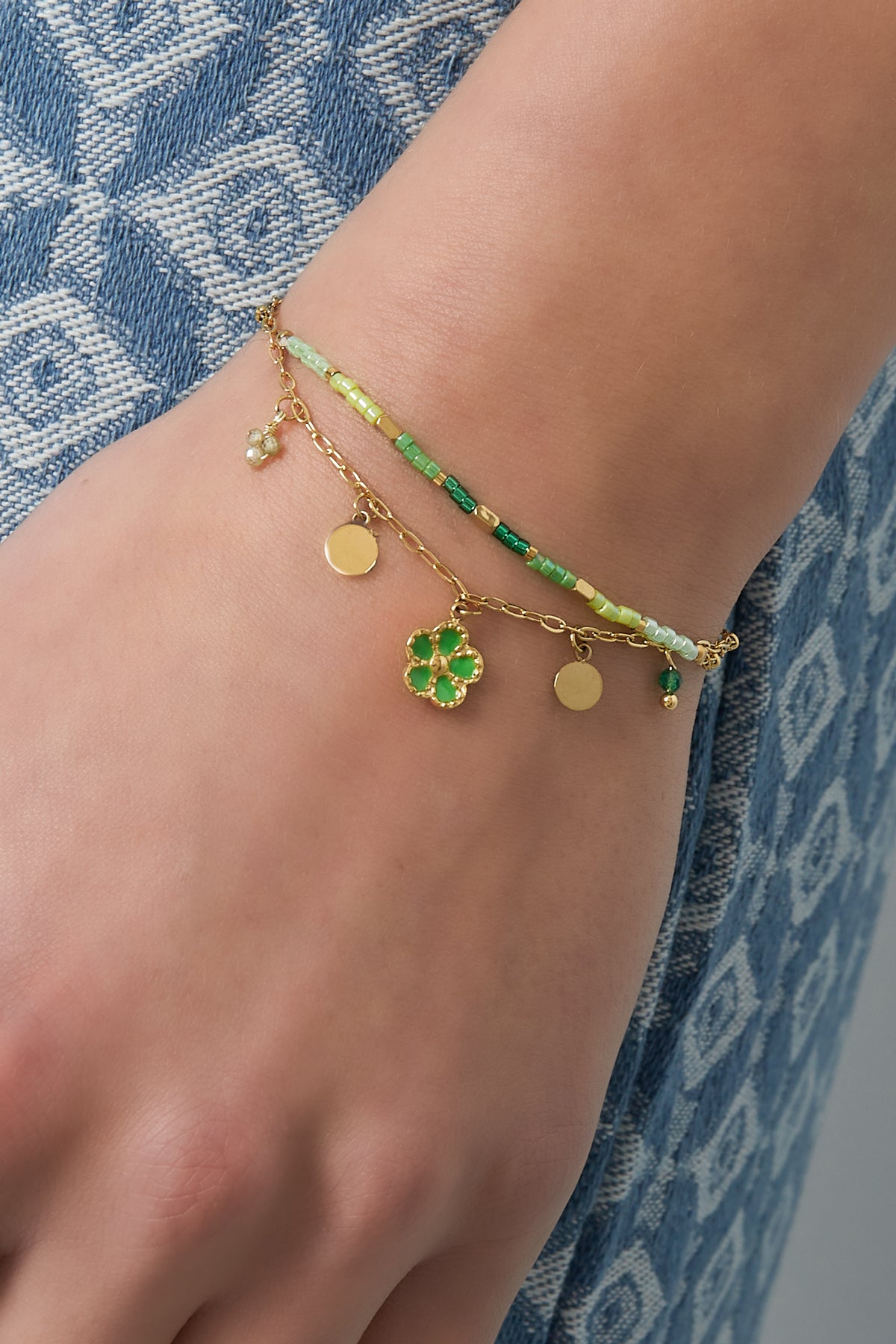 pulsera sueño verde