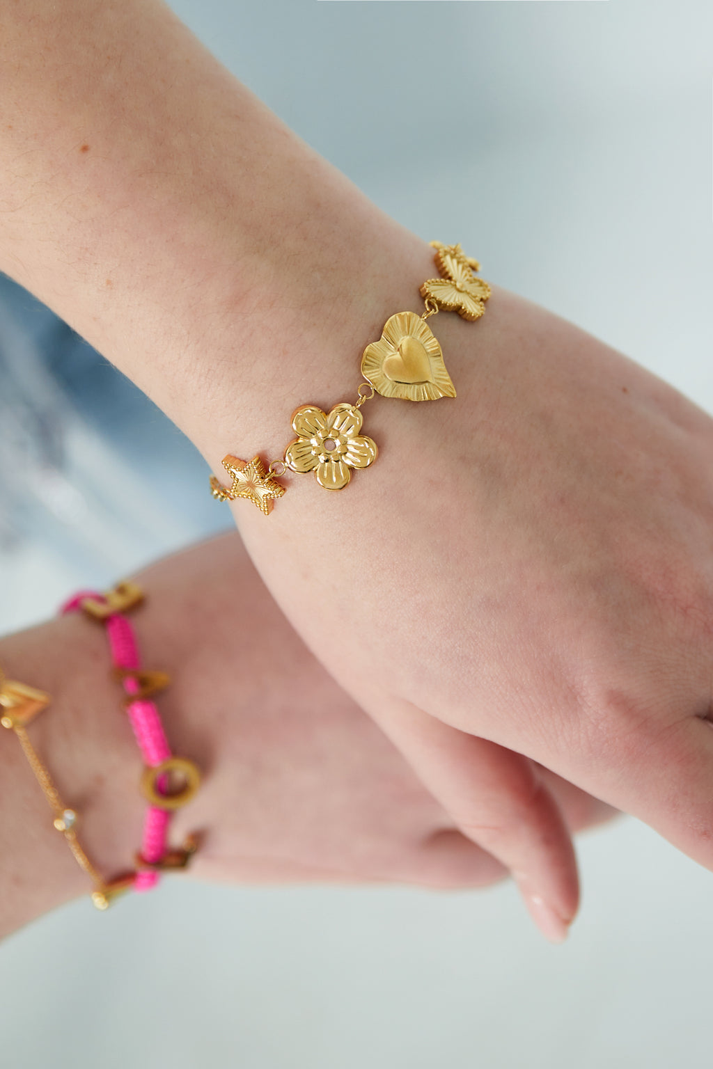 pulsera de ensueño dorada