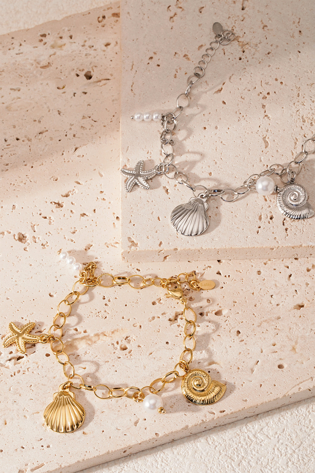 Elegant Oceanic Charm Bracelet for Spring/Summer