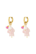 Stylish Stainless Steel Drop Earrings for Spring/Summer