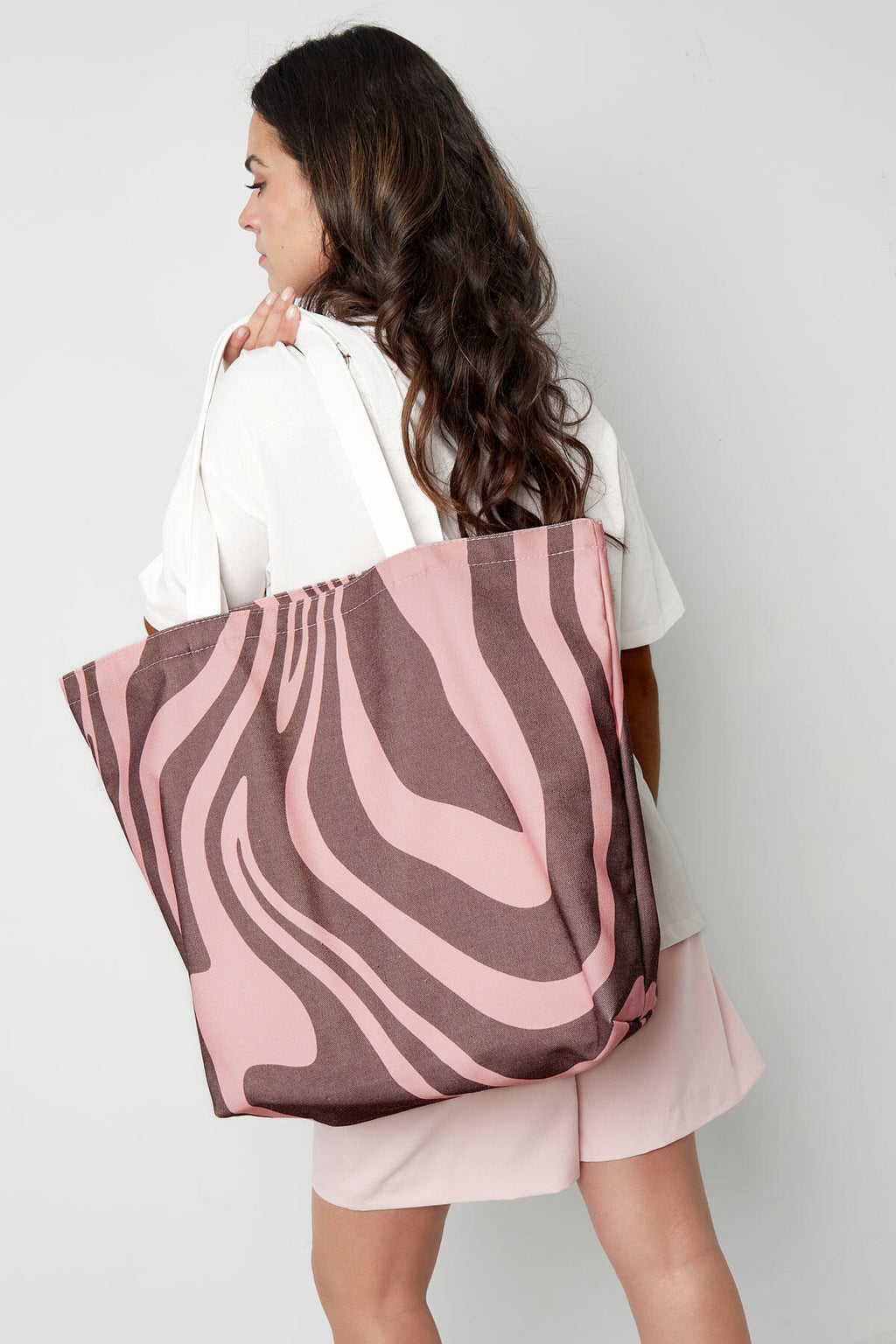 Eco-Friendly Cotton Brown Shopper Bag