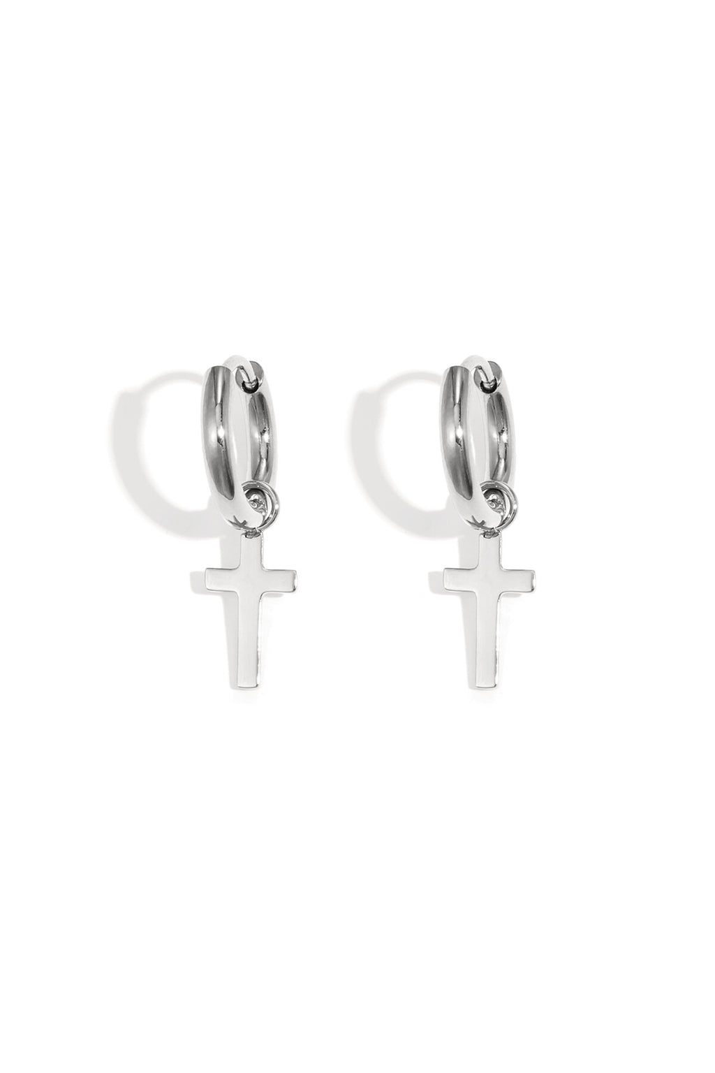 Stylish Stainless Steel Drop Earrings for Daily Wear
