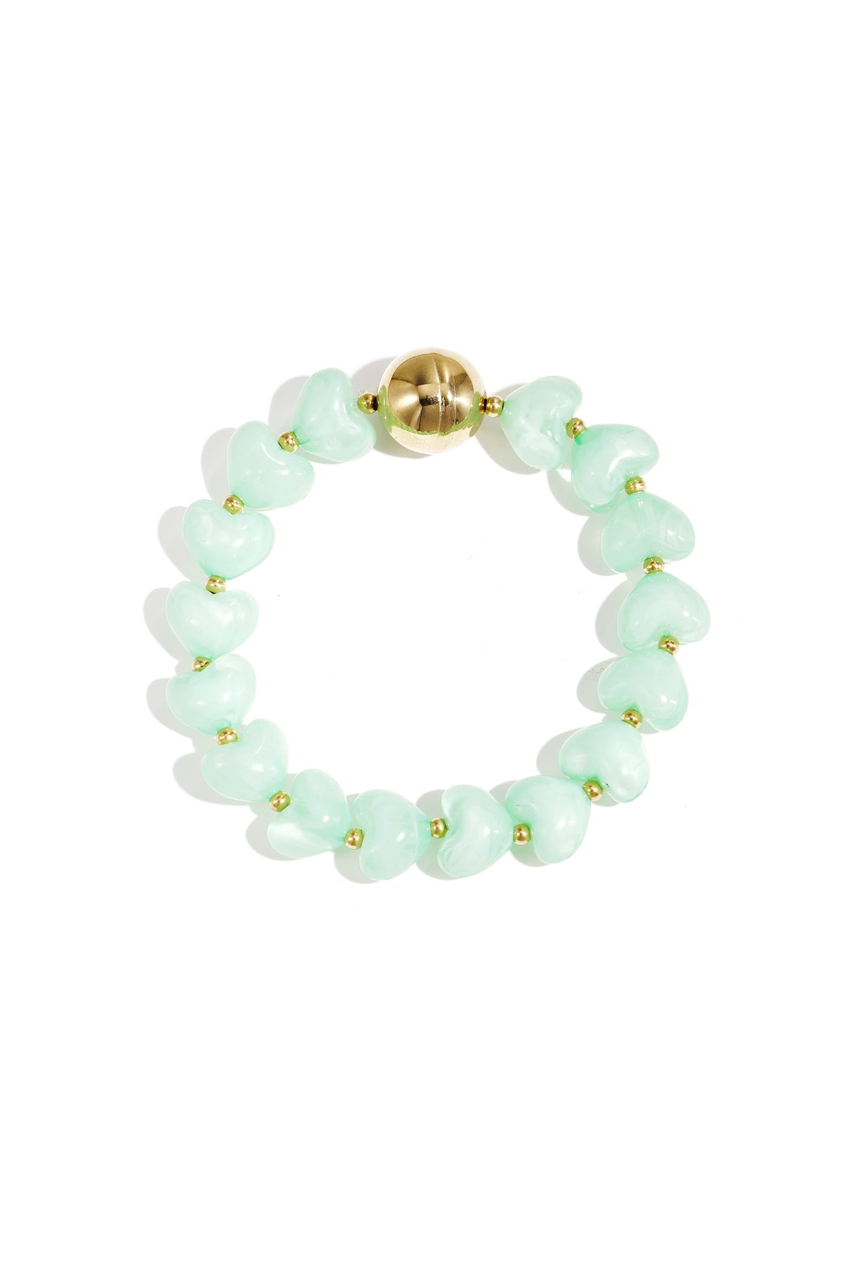 Charming Heart Beaded Bracelets for Spring/Summer