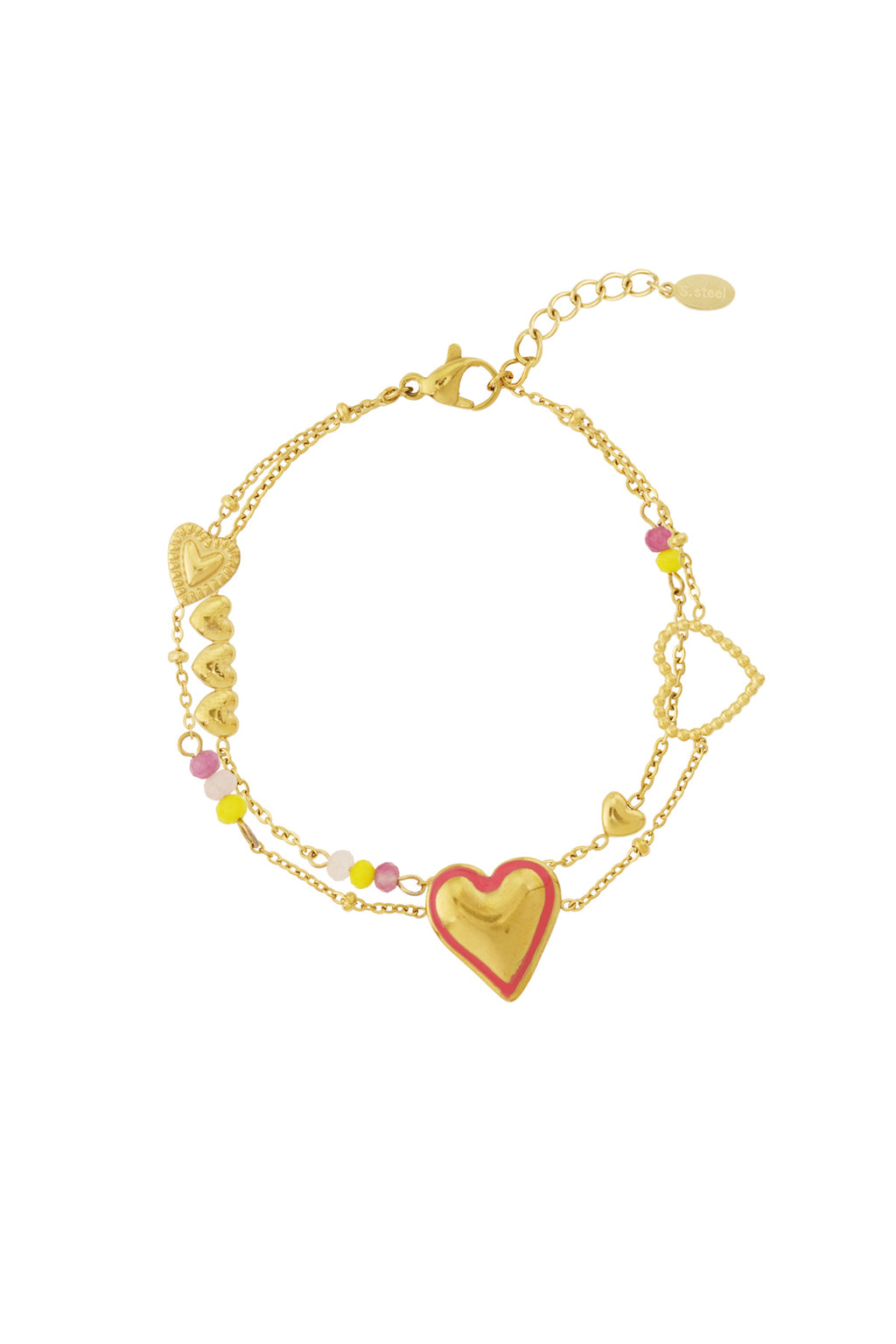 Pulsera de lazo de amor