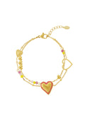 Pulsera de lazo de amor