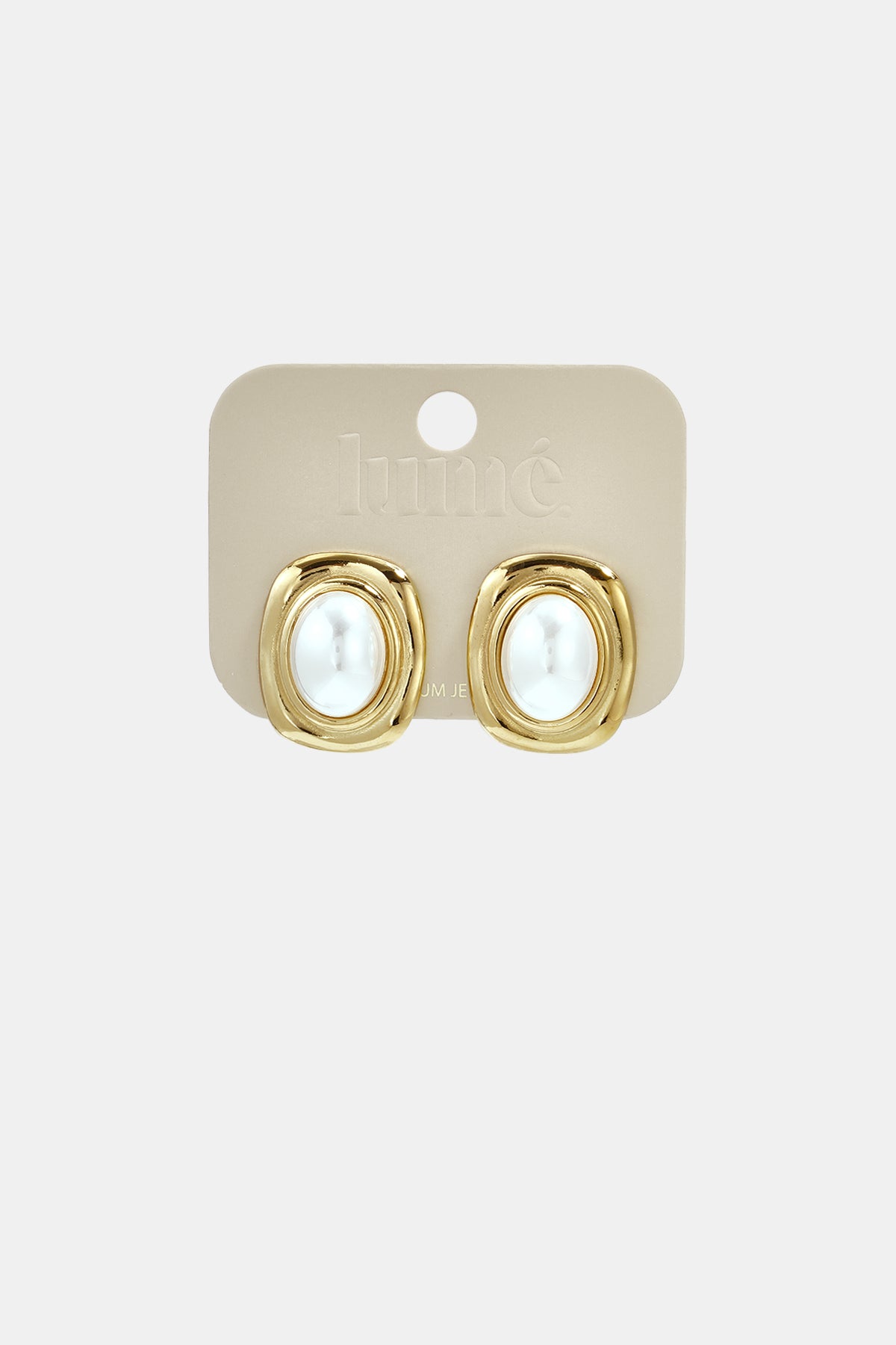 Pendientes de botón de acero inoxidable con forma geométrica, sencillos, de la serie Daily Simple, joyería para mujer.
