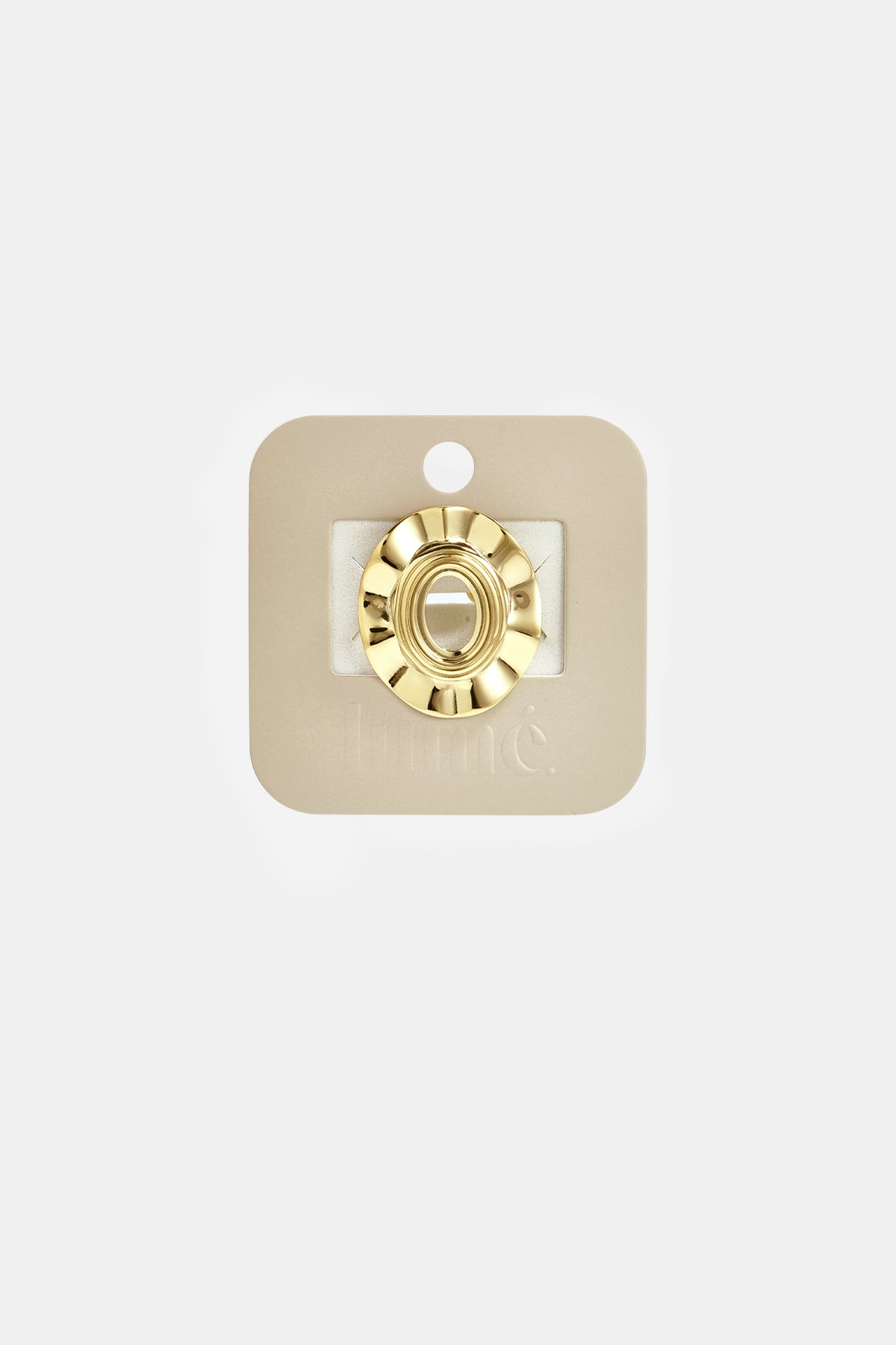 Anillos minimalistas de acero inoxidable con forma irregular, sencillos para uso diario, de la serie Simple. Joyería para mujer.
