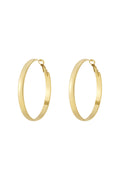 Stylish Stainless Steel Hoop Earrings - All Fit, Simple & Casual