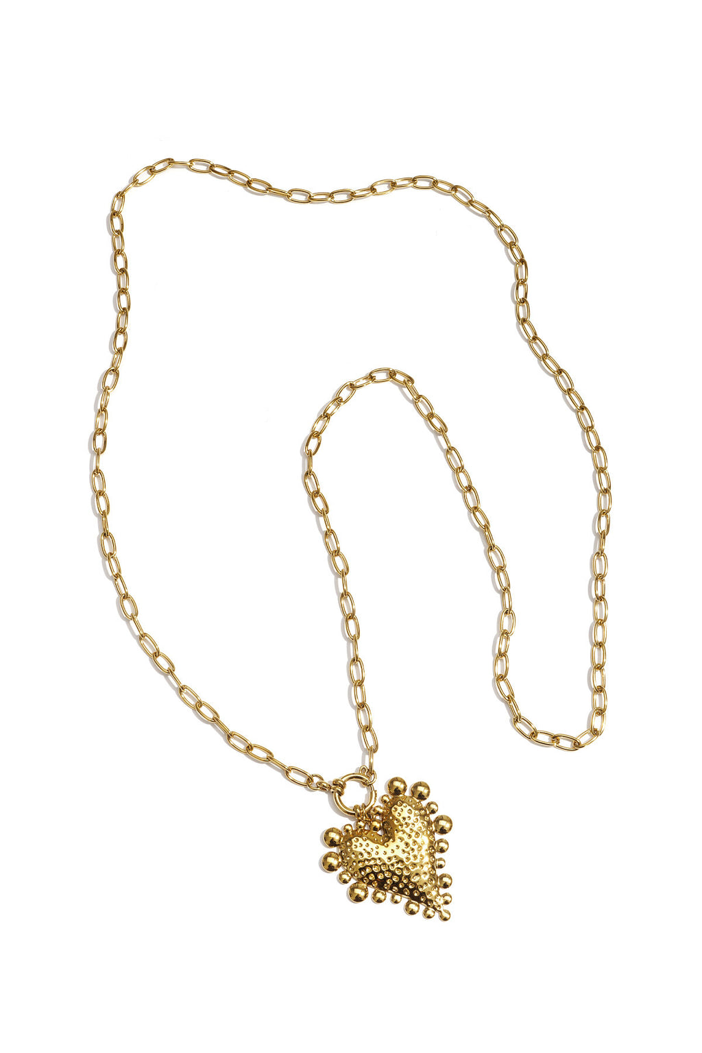Elegant Gold Color Stainless Steel Long Necklace