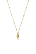 Collares con colgante de acero inoxidable de forma irregular, estilo casual y sencillo para uso diario, joyería para mujer.