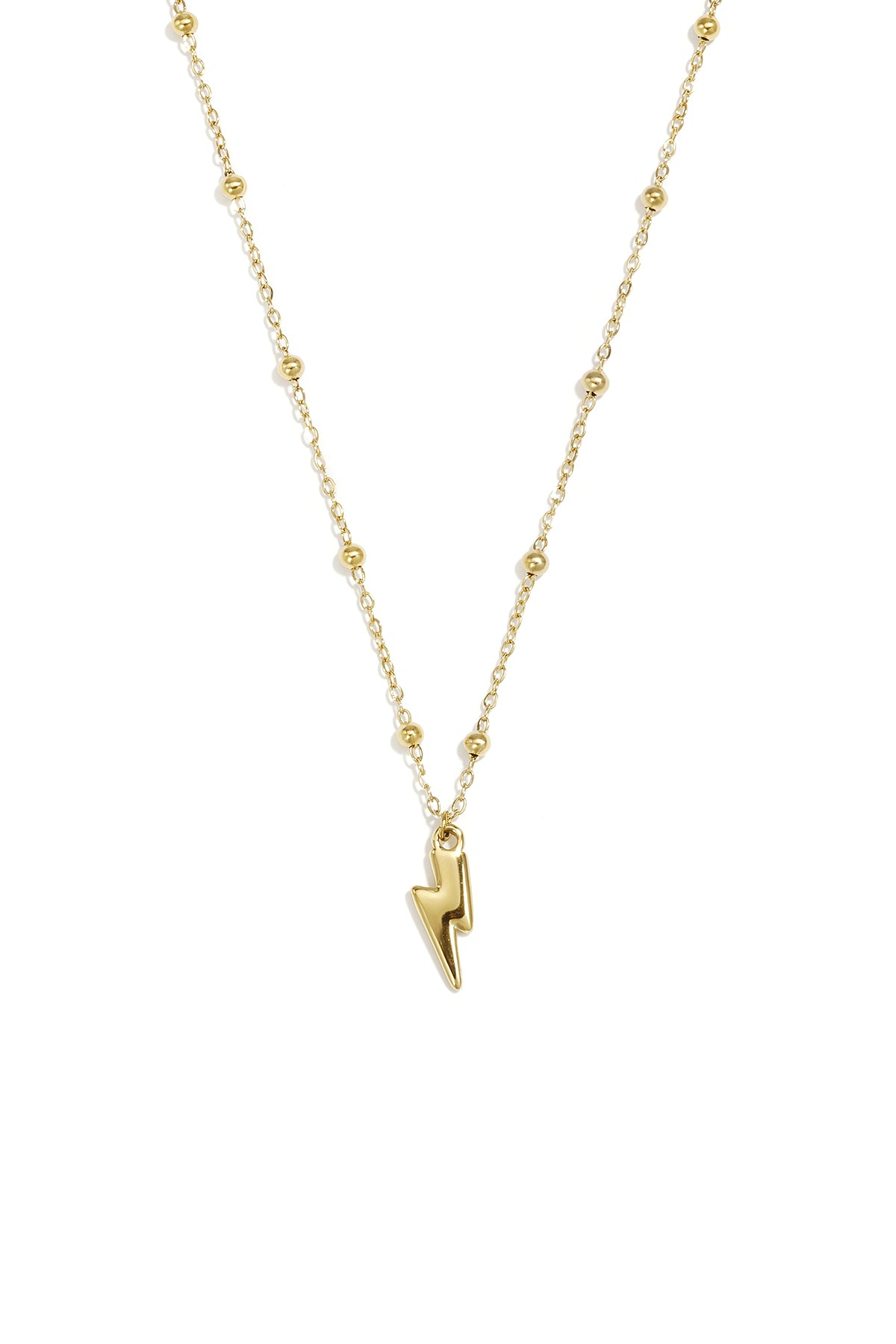 Collares con colgante de acero inoxidable de forma irregular, estilo casual y sencillo para uso diario, joyería para mujer.