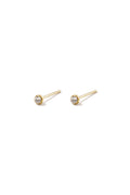 Pendientes de botón de acero inoxidable con forma geométrica, sencillos, de la serie Daily Simple, joyería para mujer.