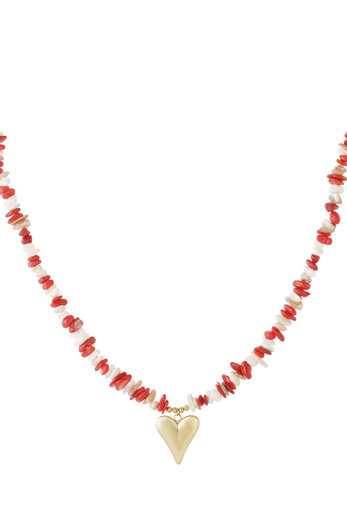 Collares colgantes de acero inoxidable Corazón Casual Diario Serie Simple Joyería de mujer