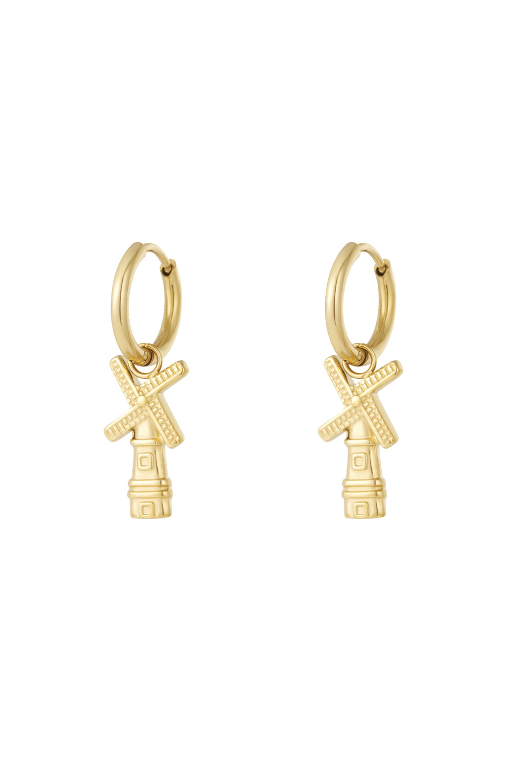 Elegant Silver & Gold Drop Earrings for Women