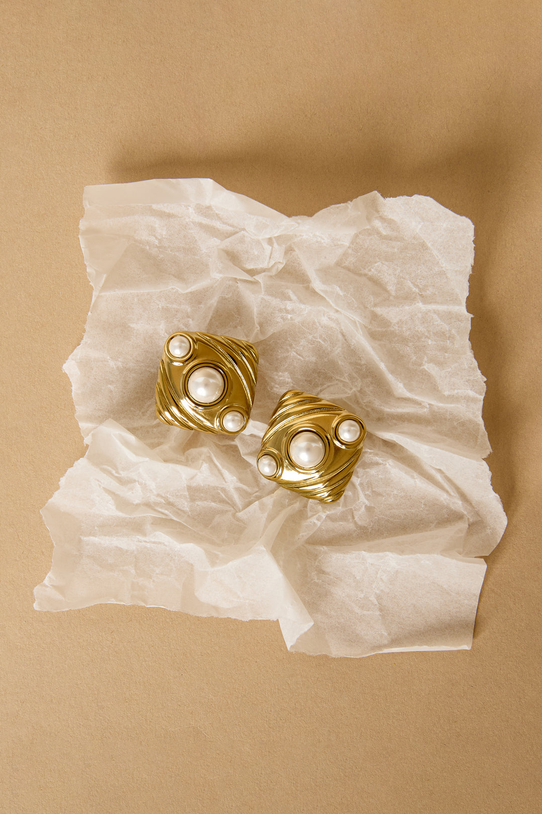 Pendientes de botón de acero inoxidable con forma geométrica, sencillos, de la serie Daily Simple, joyería para mujer.
