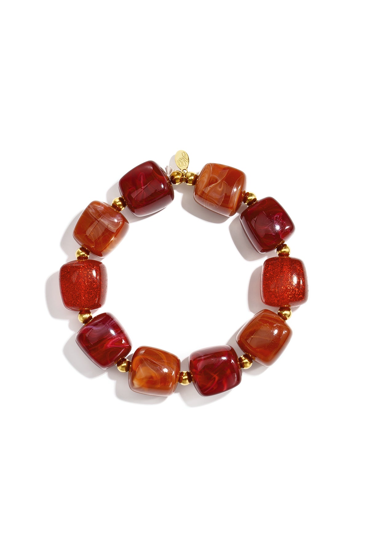 Pulseras de cuentas acrílicas, cuentas sencillas, serie sencilla diaria, joyería para mujer