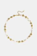 Collares con colgante de acero inoxidable, cadena sencilla para uso diario, serie sencilla, joyería para mujer.