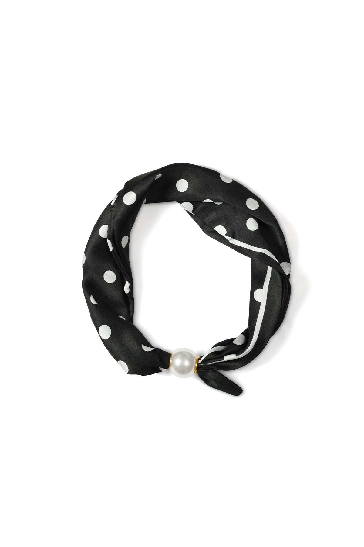 Bufandas de verano con lunares, sencillas, de poliéster, accesorios para el día a día.