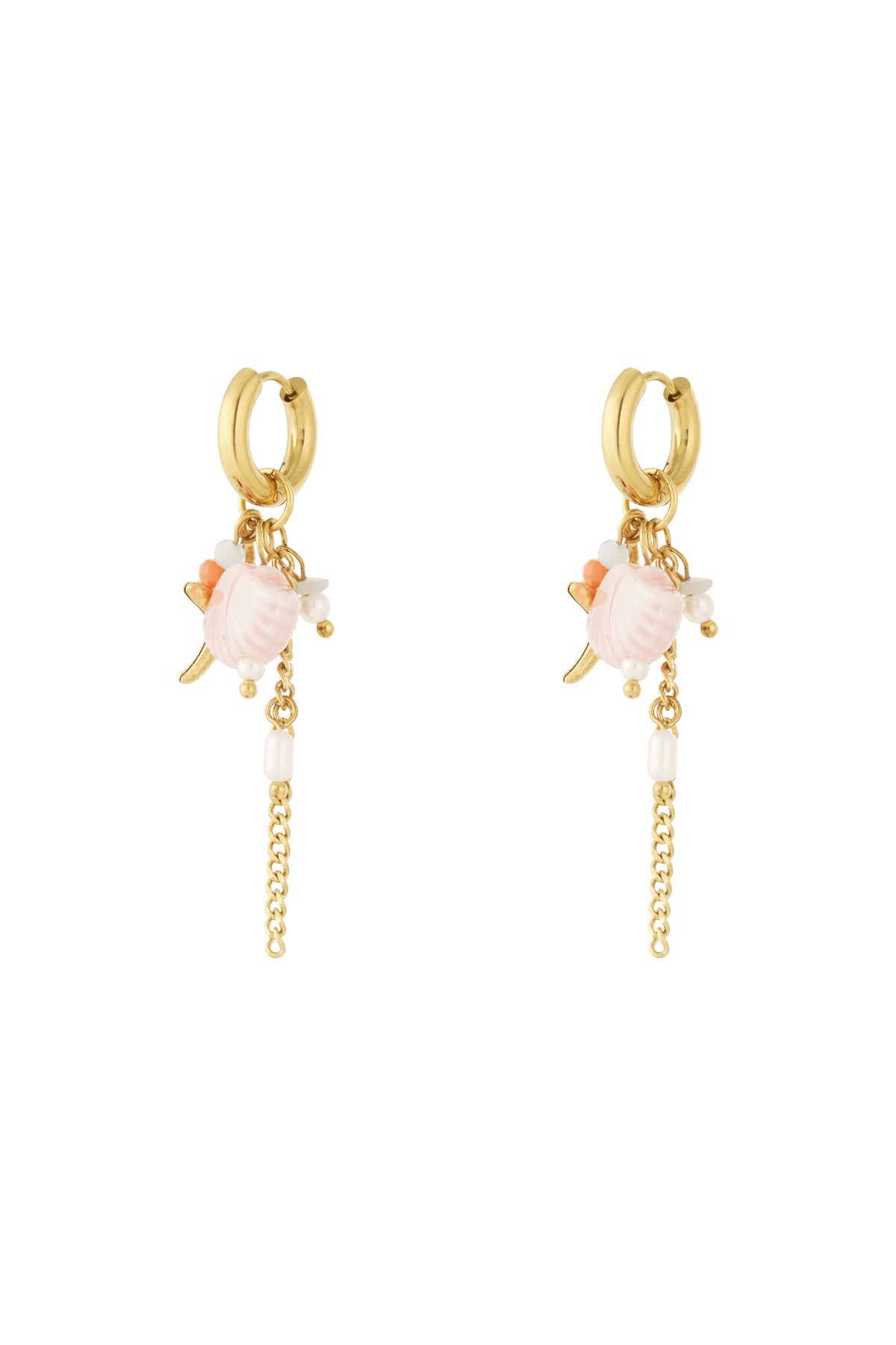 Elegant Gold Drop Earrings for Spring/Summer