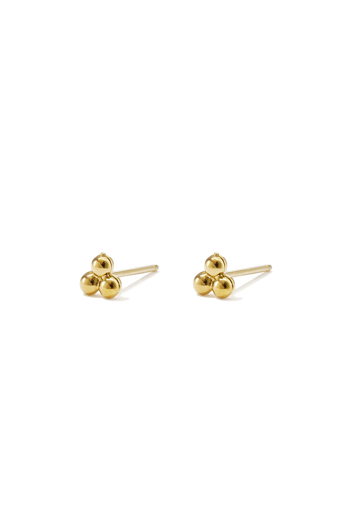 Pendientes de botón de acero inoxidable con forma geométrica, sencillos, de la serie Daily Simple, joyería para mujer.