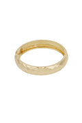 Elegant Gold Color Irregular Bangle for All Occasions