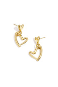 Elegant Heart-Shaped Drop Earrings for Women