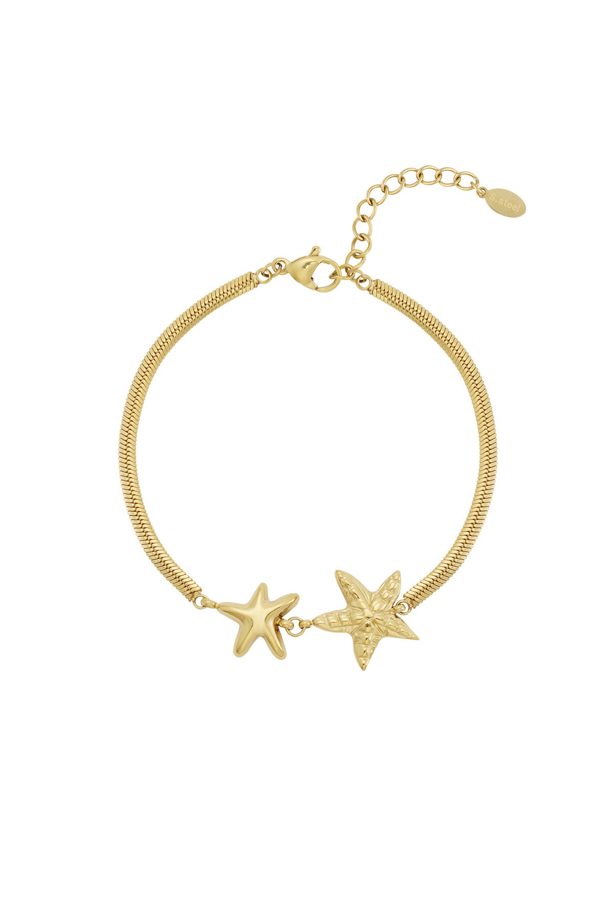 Pulsera de doble estrella
