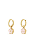 Stylish Spring/Summer Flower Drop Earrings