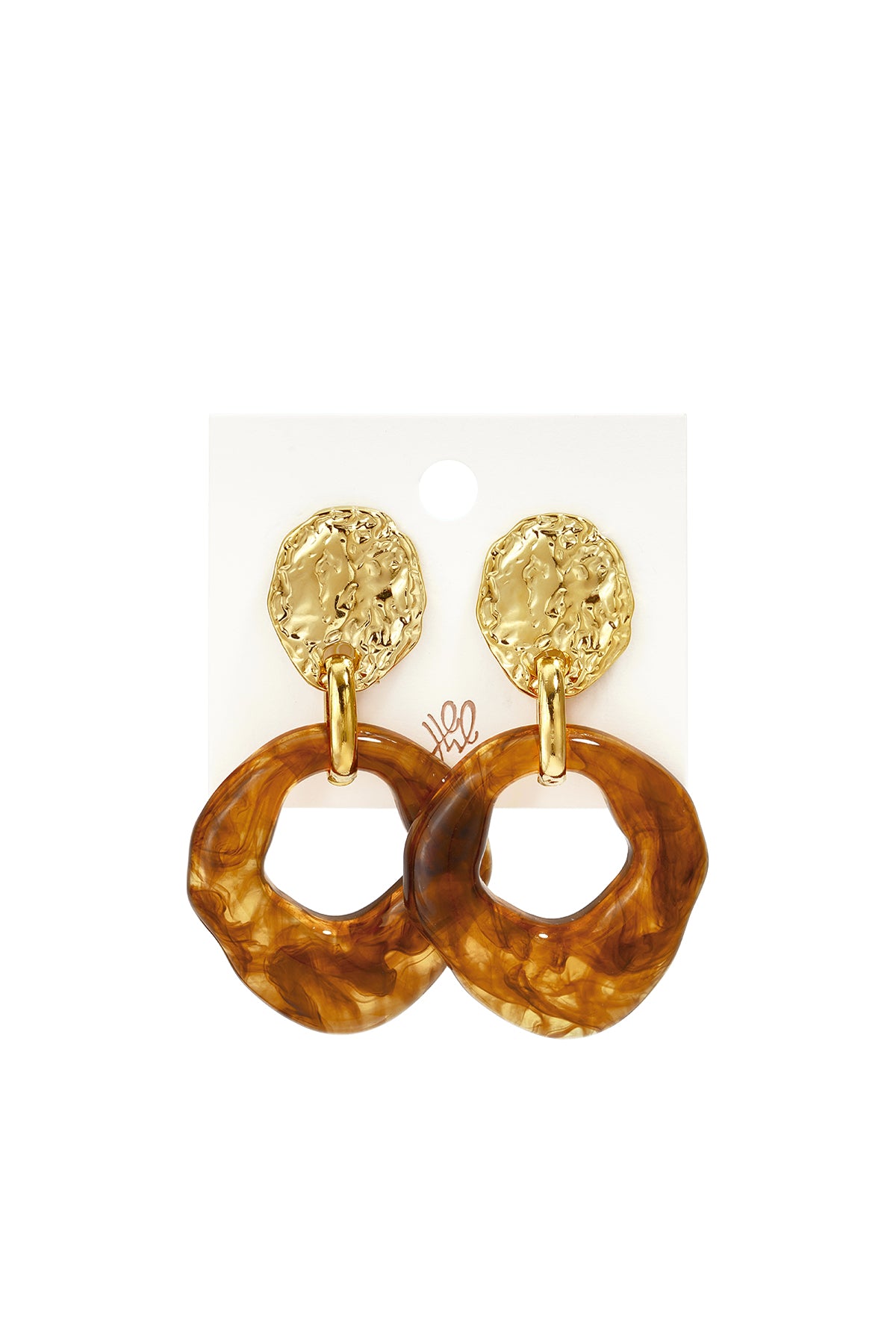 Pendientes colgantes de acero inoxidable con forma irregular, sencillos, de la serie Daily Simple, joyería para mujer.