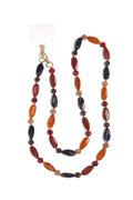 Cadena para teléfono de forma irregular, sencilla, de acrílico, accesorio de uso diario.