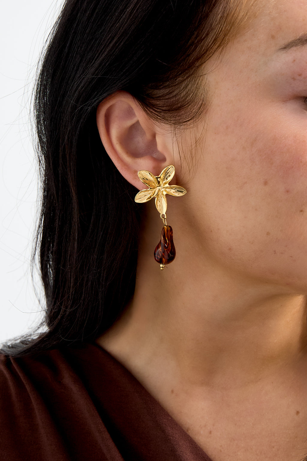 Elegant Gold Drop Earrings for Women - Casual & Statement