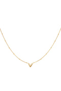 Elegant Stainless Steel Pendant Necklace - Silver & Gold