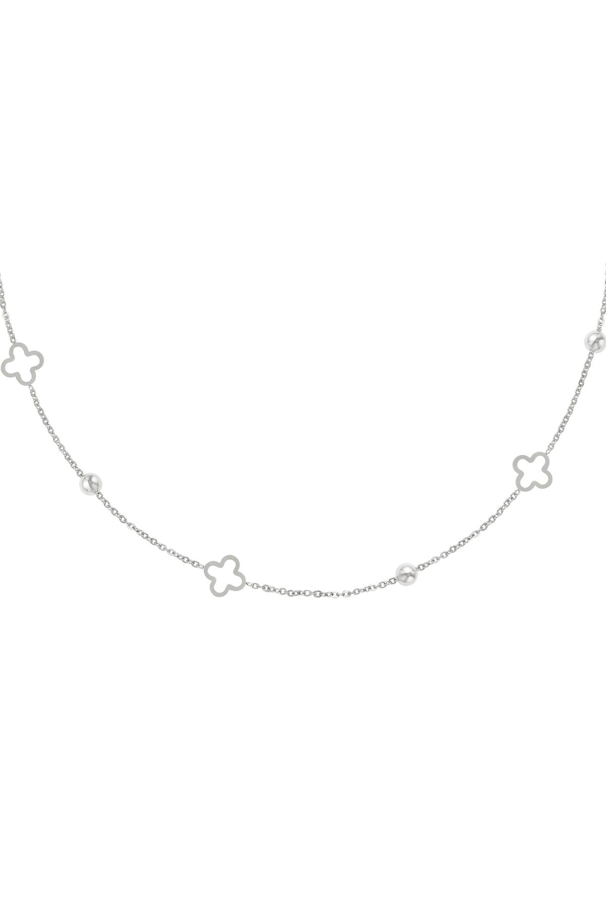 Stylish Stainless Steel Clover Necklace