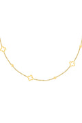Stylish Stainless Steel Clover Necklace