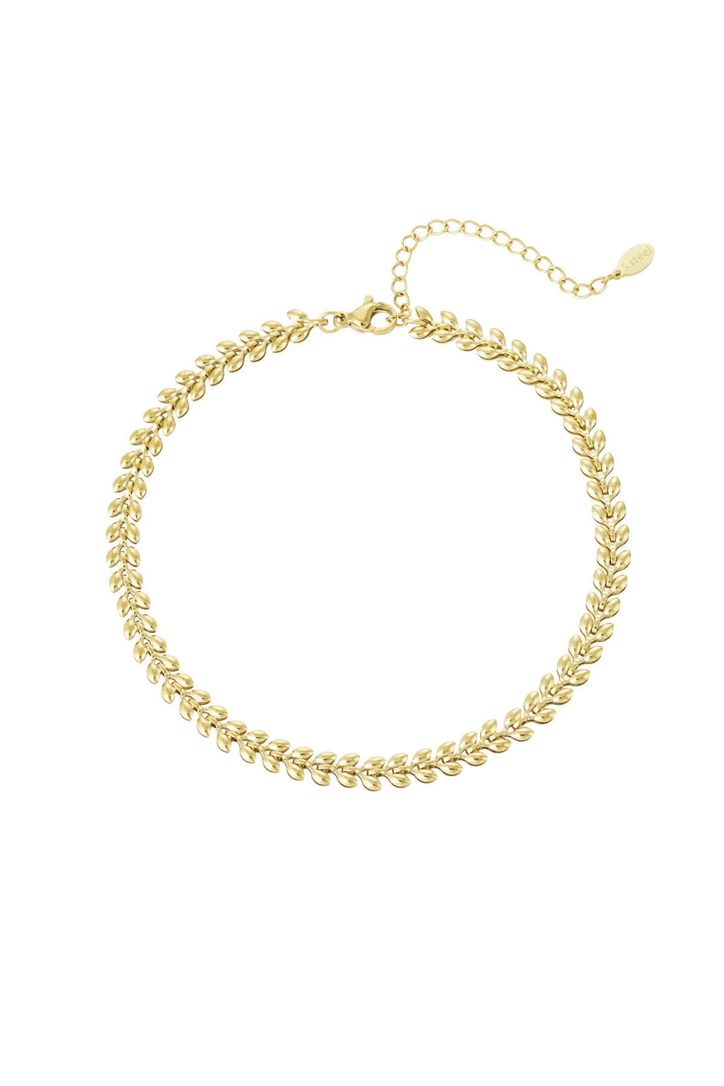 Elegant Stainless Steel Ankle Bracelets - Silver & Gold
