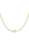 Elegant Stainless Steel Chain Necklace for Daily Wear