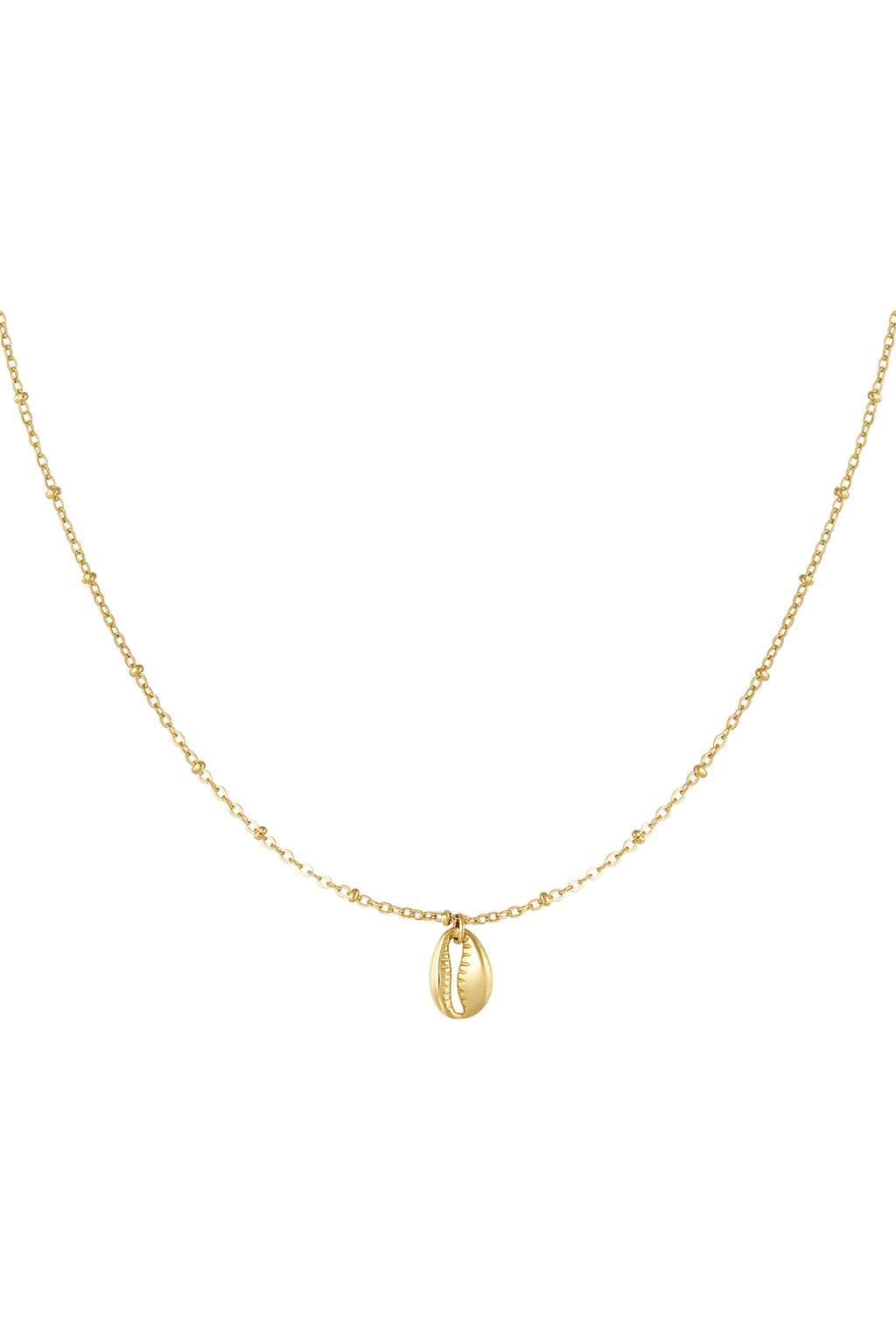 Elegant Stainless Steel Pendant Necklace in Silver & Gold