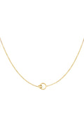 Elegant Stainless Steel Clavicle Chain Necklace for Women